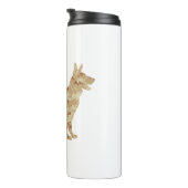 German Shepherd Desert Camouflage Thermosbecher (Nach rechts gedreht)