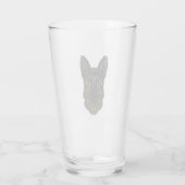 German Shepherd Design German Shepherd Gifts Dog O Glas (Rückseite)