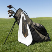 German Shepherd Design German Shepherd Gifts Dog O Golfhandtuch (Gras)