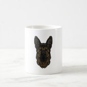 German Shepherd Design German Shepherd Gifts Dog O Kaffeetasse (Mittel)