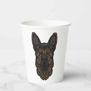 German Shepherd Design German Shepherd Gifts Dog O Pappbecher