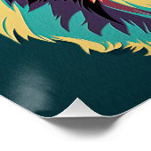 German Shepherd Dog 002 - Bruno Pokopen Poster (Ecke)