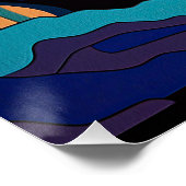 German Shepherd Dog 003 - Bruno Pokopen Poster (Ecke)