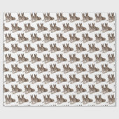 German Shepherd Dog Art Geschenkpapier (Flach)