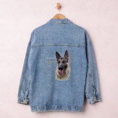 German Shepherd Dog Best Friend 2 - Aufkleber Jeansjacke (Hangar)