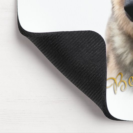 German Shepherd Dog Bester Freund 2 Mousepad (Ecke)