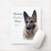German Shepherd Dog Bester Freund 2 Mousepad (Mit Mouse)