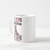 German Shepherd Dog Breed When It´s Too Hard To Lo Kaffeetasse (Vorderseite Links)