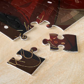 German Shepherd Dog Christmas Festive Puzzle (Seite)