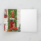 German Shepherd Dog Christmas Karte (Innenseite)