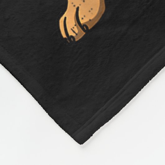 German Shepherd Dog Christmas Lights Xmas Pet Dog Fleecedecke (Ecke)