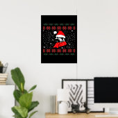 German Shepherd Dog Christmas Poster (Heimbüro)