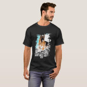 German Shepherd Dog Cool T-Shirt (Vorne ganz)