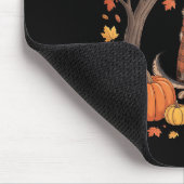 German Shepherd Dog Fall Scarf Pumpkin Autumn Than Mousepad (Ecke)