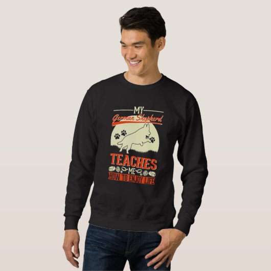 German Shepherd Dog German Shepherd Sweatshirt (Vorne ganz)