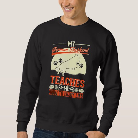 German Shepherd Dog German Shepherd Sweatshirt (Vorderseite)