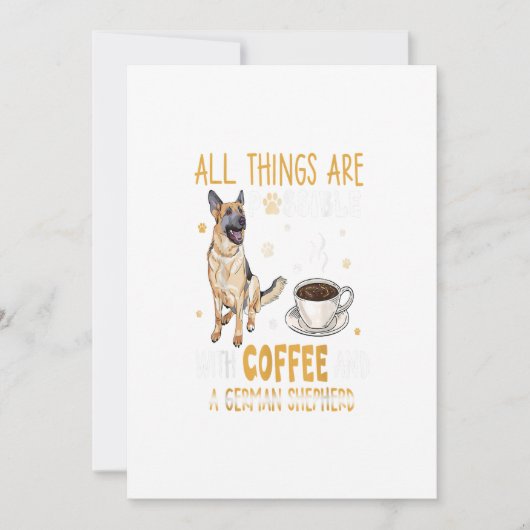 German Shepherd Dog Gift (Vorderseite)