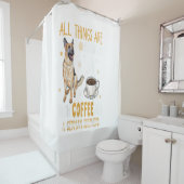  German Shepherd Dog Gift Duschvorhang (Beispiel)