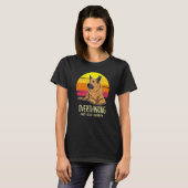 German Shepherd Dog Gsd Sunset 37 T-Shirt (Vorne ganz)