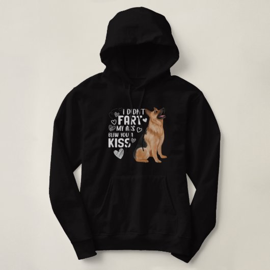 German Shepherd Dog Lover Funny Niedlich Puppy Lov Hoodie (Design vorne)