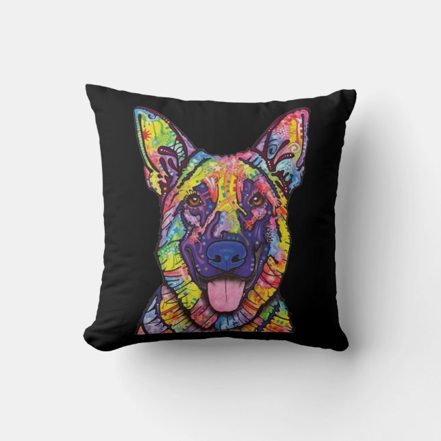 German Shepherd Dog Lovers Kissen (Vorderseite)