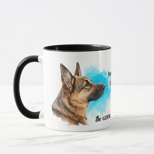 German Shepherd Dog Loyal Friend Tasse (Links)