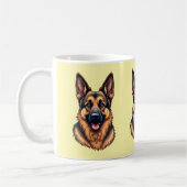 German Shepherd Dog - Loyal & Intelligent Dog Lieb Kaffeetasse (Links)