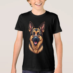 German Shepherd Dog - Loyal & Intelligent Dog Lieb Tri-Blend Shirt