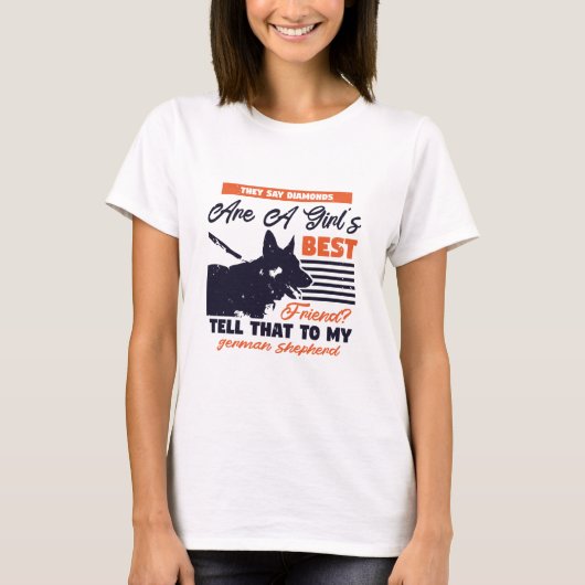 german shepherd dog owner gift T-Shirt (Vorderseite)