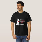 german shepherd dog owner gift T-Shirt (Vorne ganz)
