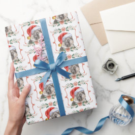 German Shepherd Dog Pattern Weihnachten Geschenkpapier