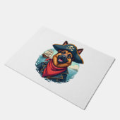 German Shepherd Dog Pirate Copy Fußmatte (Schrägansicht)