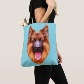 German Shepherd Dog Portrait Tasche (Von Nahem)