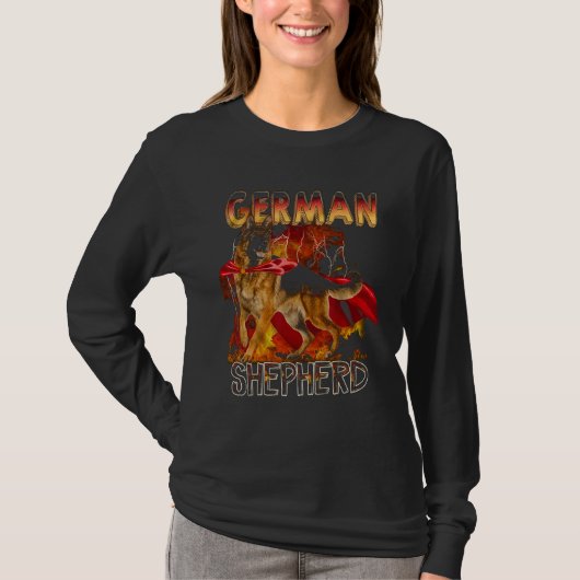 German Shepherd Dog Shirt German Shepherd Vintage  (Vorderseite)