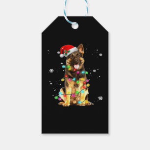 German Shepherd Dog Tree Christmas Sweater Xmas Do Geschenkanhänger