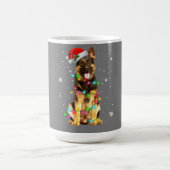 German Shepherd Dog Tree Christmas Sweater Xmas Do Kaffeetasse (Mittel)