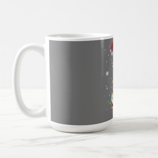 German Shepherd Dog Tree Christmas Sweater Xmas Do Kaffeetasse (Links)