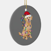 German Shepherd Dog Tree Christmas Sweater Xmas Do Keramik Ornament (Rechts)