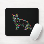 German Shepherd Dog Tree Christmas Sweater Xmas Do Mousepad (Mit Mouse)