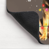 German Shepherd Dog Tree Christmas Sweater Xmas Do Mousepad (Ecke)