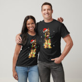 German Shepherd Dog Tree Christmas Sweater Xmas Do T-Shirt (Unisex)