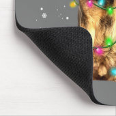 German Shepherd Dog Tree Christmas Sweater Xmas Mousepad (Ecke)