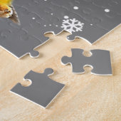 German Shepherd Dog Tree Christmas Sweater Xmas Puzzle (Seite)