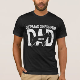 German Shepherd Dog Vater Welpe Vater T-Shirt