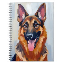 German Shepherd | Dog Watercolor Pet