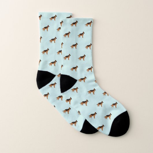 German Shepherd Dogs Pattern Socken (Paar)