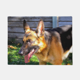 German Shepherd Door Mat Fußmatte
