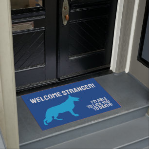 German Shepherd Doormat Fußmatte