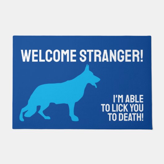 German Shepherd Doormat Fußmatte (Vorderseite)