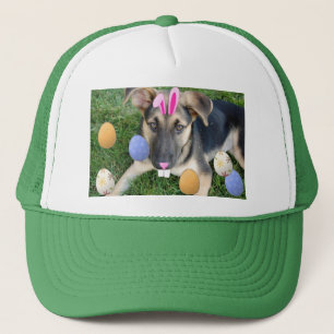 German Shepherd Easter Puppy Truckerkappe